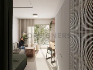 Pronájem bytu 1+kk, Brno, Jaselská, 22 m2