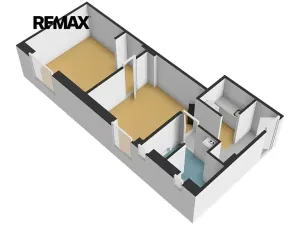 Prodej bytu 2+kk, Jeseník, Vančurova, 42 m2