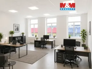 Pronájem kanceláře, Praha - Holešovice, U průhonu, 53 m2