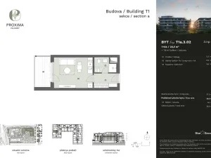 Prodej bytu 1+kk, Praha - Dolní Chabry, Bolebořská, 28 m2