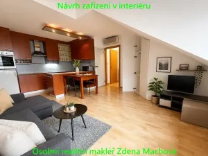Pronájem bytu 2+kk, Praha - Strašnice, Gutova, 48 m2