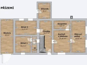 Prodej chalupy, Tetín, 130 m2