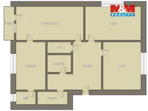 Prodej bytu 3+1, Pacov, Ferd. Pakosty, 73 m2