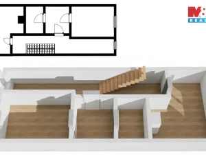 Prodej rodinného domu, Vraný, 70 m2