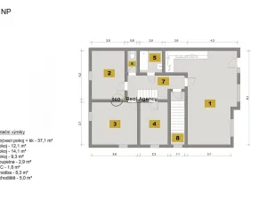 Prodej rodinného domu, Kamenice nad Lipou, Masarykova, 390 m2