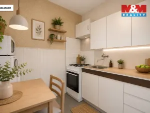 Prodej bytu 2+1, Kralupy nad Vltavou - Lobeček, Krakovská, 40 m2