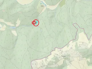 Prodej podílu lesa, Buchlovice, 1308 m2