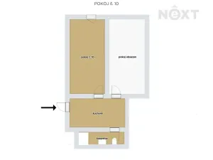 Pronájem bytu 1+1, Olomouc, 8. května, 31 m2