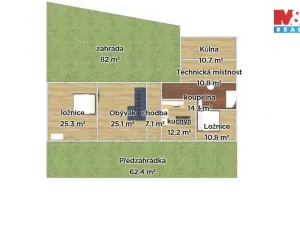 Prodej rodinného domu, Plaňany, Komenského, 92 m2