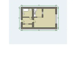 Pronájem bytu 1+1, Lanškroun, Kežmarská, 43 m2