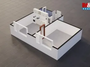 Prodej bytu 1+1, Ústí nad Labem - Severní Terasa, Švestková, 36 m2