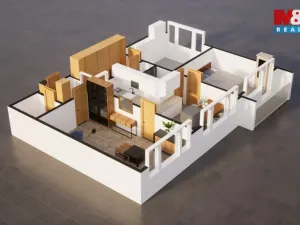 Prodej bytu 3+1, Praha - Strašnice, Tuklatská, 72 m2
