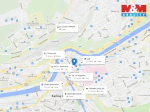 Prodej bytu 1+1, Karlovy Vary, K. Čapka, 36 m2