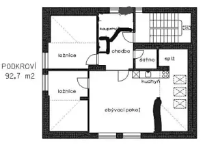 Pronájem bytu 4+kk, Praha - Kobylisy, Klíčanská, 93 m2