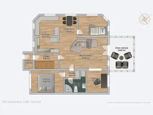 Prodej rodinného domu, Hostivice, Zimní, 224 m2