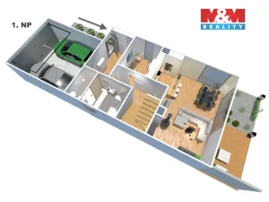Prodej rodinného domu, Velké Popovice, 201 m2