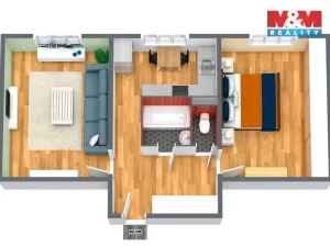 Prodej bytu 2+1, Abertamy, Rooseweltova, 55 m2
