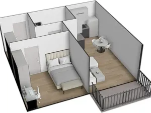 Pronájem bytu 2+kk, Brno, třída Generála Píky, 56 m2