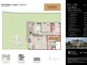 Prodej bytu 4+kk, Praha - Dolní Chabry, Osecká, 101 m2