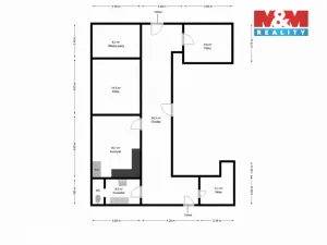 Pronájem bytu 3+1, Nemanice, 100 m2