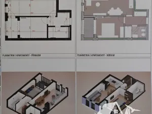 Prodej bytu 2+kk, Golem, Albánie, Mali i Robit, 61 m2