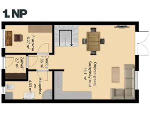 Prodej rodinného domu, Bdeněves, 95 m2