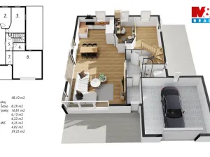 Prodej rodinného domu, Mořina, 240 m2