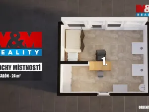 Prodej obchodního prostoru, Praha - Krč, Horáčkova, 24 m2