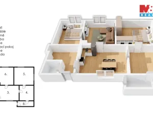Prodej rodinného domu, Hořice - Chvalina, 82 m2