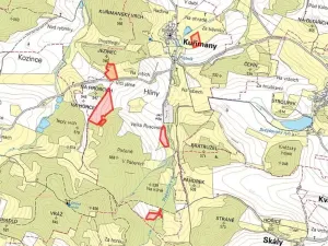 Prodej pole, Kuřimany, 34824 m2