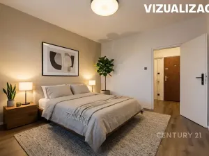 Pronájem bytu 2+1, Chomutov, Kamenný vrch, 58 m2