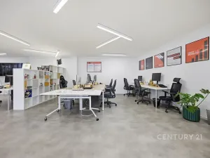 Pronájem kanceláře, Praha - Smíchov, Na Zatlance, 232 m2