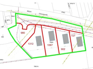 Prodej pozemku pro bydlení, Žatec, Chomutovská, 6565 m2