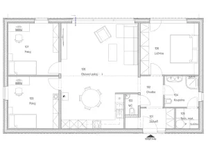 Prodej domu na klíč, Všenory, 101 m2