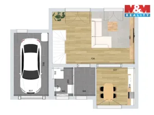 Prodej rodinného domu, Chotětov, Švehlova, 127 m2