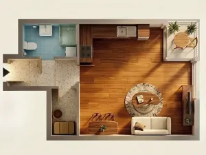 Prodej bytu 1+kk, Praha - Kbely, Pod Nouzovem, 34 m2