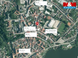 Pronájem bytu 1+1, Jindřichův Hradec - Jindřichův Hradec II, Jarošovská, 38 m2
