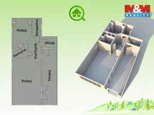 Prodej mobilheimu, Odry, 54 m2