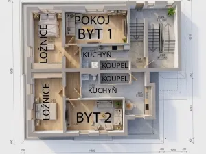 Prodej bytu 2+kk, Opočno, Nádražní, 47 m2