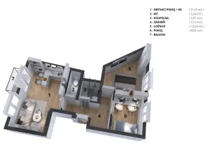 Prodej rodinného domu, Veselí nad Moravou, 893 m2