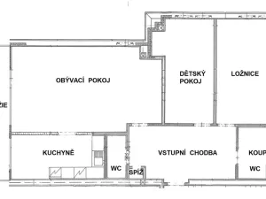 Prodej bytu 3+1, Poděbrady, Dr. Horákové, 98 m2