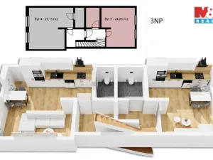 Prodej rodinného domu, Brno - Husovice, Elgartova, 184 m2