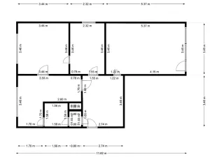 Prodej bytu 3+1, Praha - Kamýk, Snopkova, 66 m2