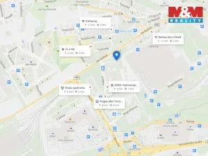 Pronájem bytu 2+kk, Praha, U Radosti, 58 m2