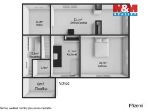 Prodej rodinného domu, Všeruby - Hájek, 131 m2