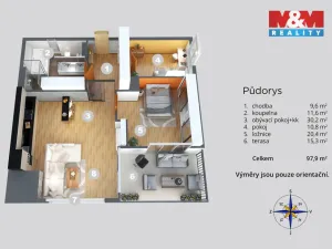 Prodej bytu 3+kk, Liberec, Uralská, 81 m2