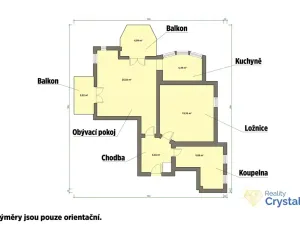 Prodej bytu 2+1, Mariánské Lázně, Anglická, 71 m2