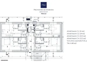 Prodej apartmánu, Frymburk, 218 m2