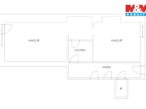 Pronájem kanceláře, Strakonice - Strakonice I, Palackého náměstí, 80 m2