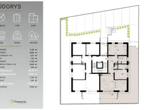 Prodej bytu 3+kk, Brno, Ječná, 94 m2